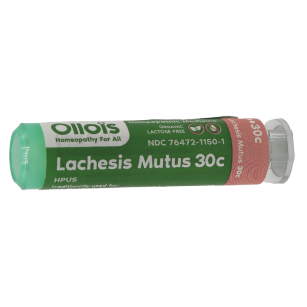 Ollois Organic Homeopathic Medicine Lachesis Mutus 30c Fashion