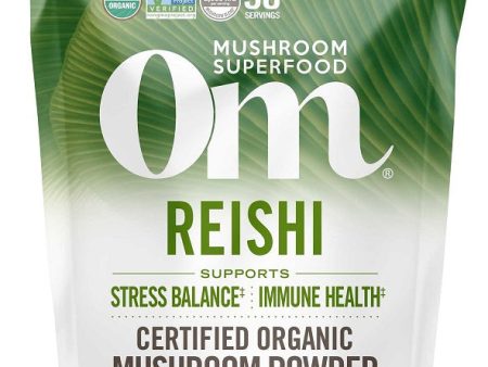 Om Mushroom Reishi Powder Organic 100g For Cheap