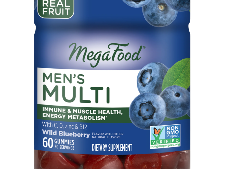 MegaFood Men s Multi Gummies 60ct Hot on Sale