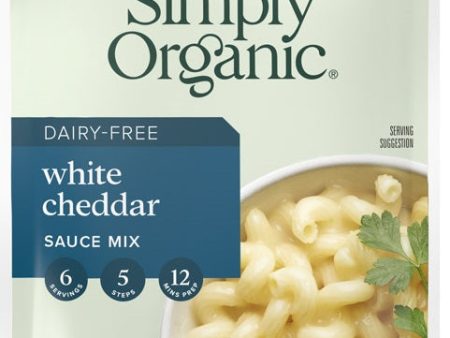 Simply Organic Dairy-Free White Cheddar Sauce Mix .85oz Cheap