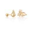 Child s Rabbit Stud Earrings Fashion