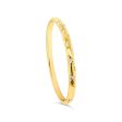 Yellow Gold Diamond Galaxy Bangle Supply