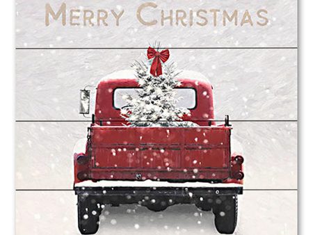 LD2782PAL - Merry Christmas Truck - 12x12 Sale